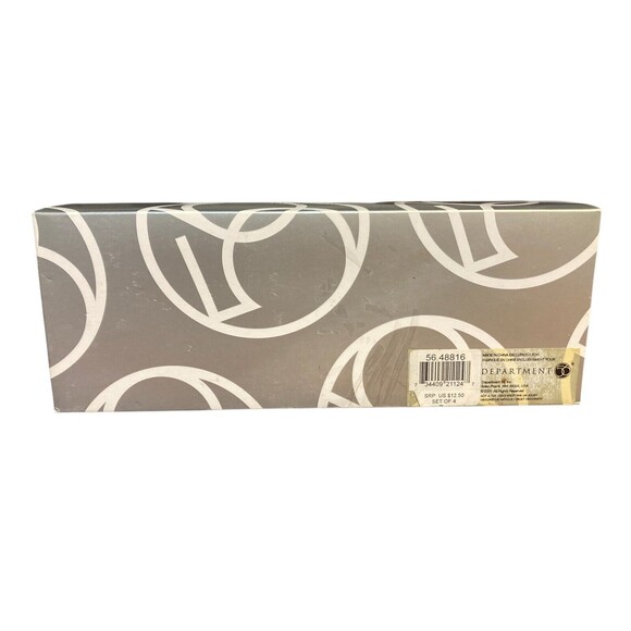 Department‎ 56 Pinwheel Spinner Ornament Set of 4 Silver Vintage Christmas - Picture 6 of 6